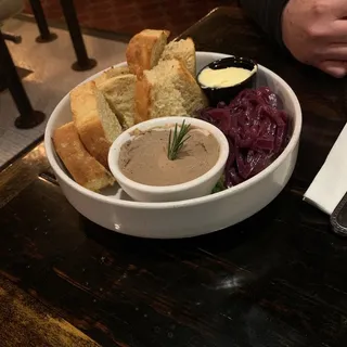 Chicken Liver Pate (Available GF)