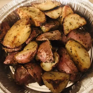 Garlic & Herb Roasted Red Potatoes (GF, Vegan)