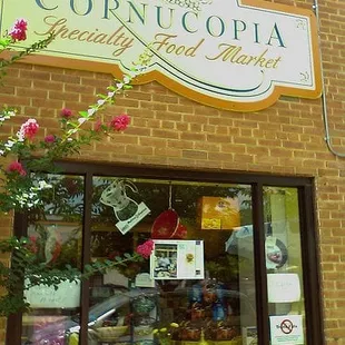 Cornucopia outside!