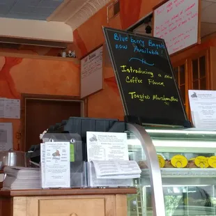 Counter at Cornucopia Foods in Malden