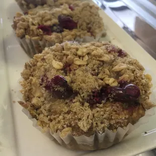 Baked goods from Pure Love Baking at the counter