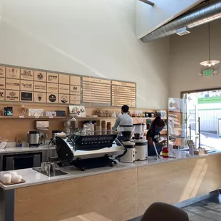 Coffee/Baked Goods counter