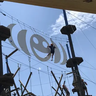 Teen enjoying upper levels!