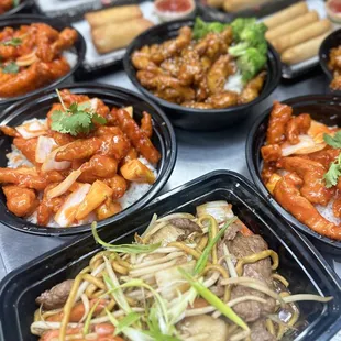 Lo mein noodle bowl