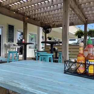Outdoor seating
