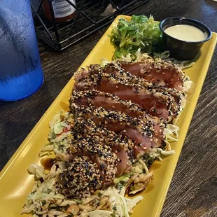 ahi tuna appetizer