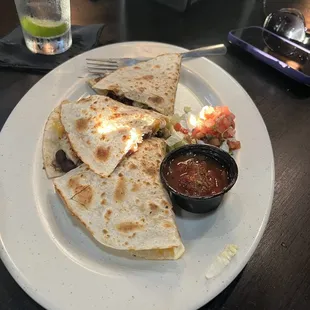 Chicken &amp; Cheese Quesadilla