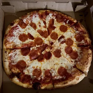 Pepperoni pizza