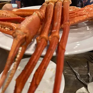 Snow crab legs