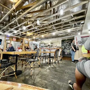 a man sitting at a table