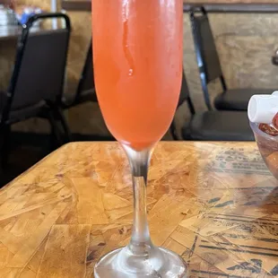 Wine-based mimosa