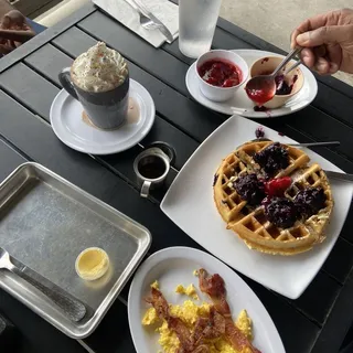 BO-105. Waffle Breakfast