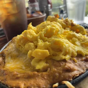 Chorizo and egg skillet