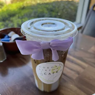 Honey lavender coffee