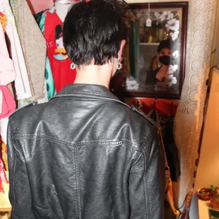 One of their clothing sections with cute vintage items