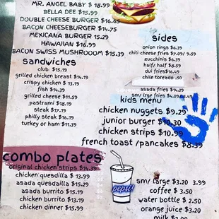 Menu 10/24