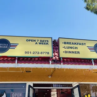 Open 7 days a week