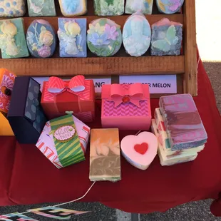 Handmade soaps