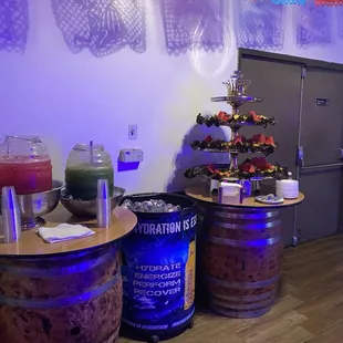 Aguas frescas &amp; fruit bar