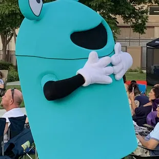 Get people Recycling with A Dancing Recycling Trash Can.  Free Concerts &amp; Free Parking Every Thursday 7-9 PM in July 2019 @ Corona Concerts