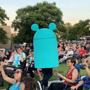 Get people Recycling with A Dancing Recycling Trash Can.  Free Concerts &amp; Free Parking Every Thursday 7-9 PM in July 2019 @ Corona Concerts