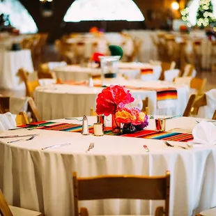 Fiesta Themed Wedding with Serape Runners
