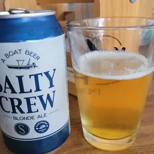 Refreshing Salty Crew Blonde Ale