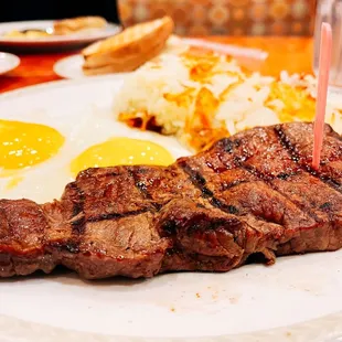 Steak and Eggs