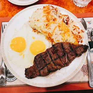 Steak and Eggs