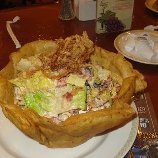 Chopped Blackened Chicken Salad Bowl