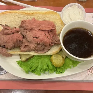 Prime Rib French Dip Sandwich