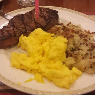 New York Steak & Eggs*