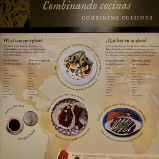 Spanish cuisine fused with new world items