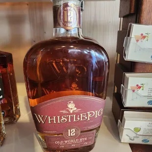 12 year Whistlepig Whiskey.