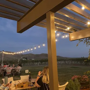 View from patio
