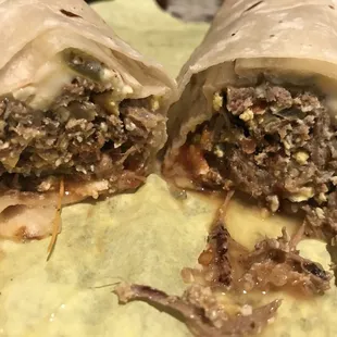 Machaca burrito