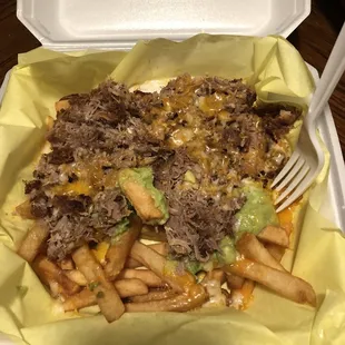 &quot;Carnitas French fries&quot;