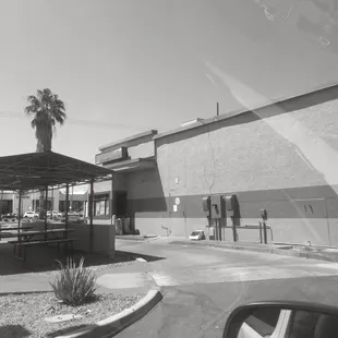 a black and white photo