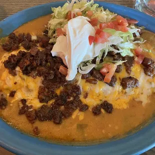 Bean Cheese &amp; Chicharron Burrito