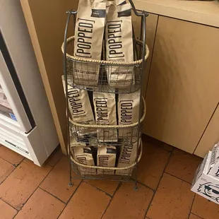 Snacks- locally made Popped (pop corn)