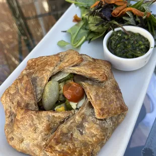 Veggie galette