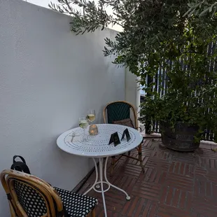 The Coronet Cafe patio