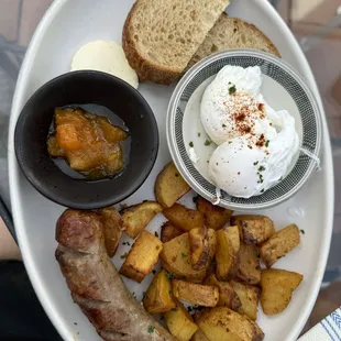 Simply Eggy Breakfast ($8 add-on Dragoon Session Sausage)