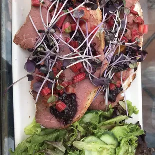 Corned Brisket Tartine