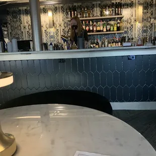 Bar area