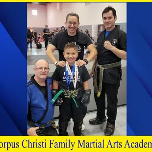 Danny wins 2 medals in San Antonio, TX.