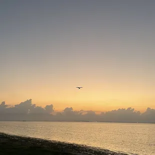Mid-September early morning over the Laguna Madre