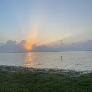 Morning sunrises mid-September