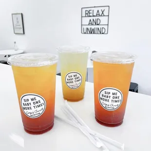 Energizing teas! Contain black &amp; green tea, aloe, collagen &amp; vitamin c/b12!