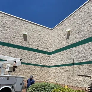 New wall packs replaced